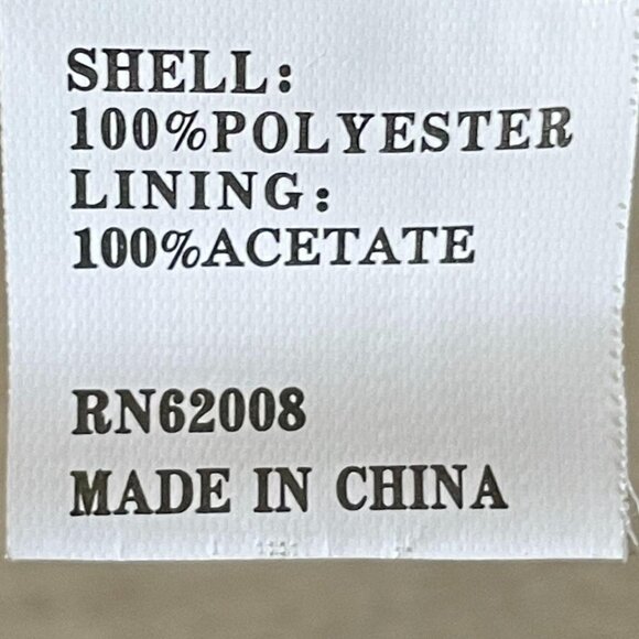 Insight Double Breasted Ruched Floral Print Jacket Sz 10 Brown Gray Lightweight - Picture 8 of 8